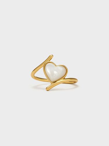 Charles & Keith - Annalise Heart Stone Ring - Charles & Keith - Modalova