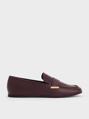 Charles & Keith - Almond-Toe Flat Loafers - Charles & Keith - Modalova