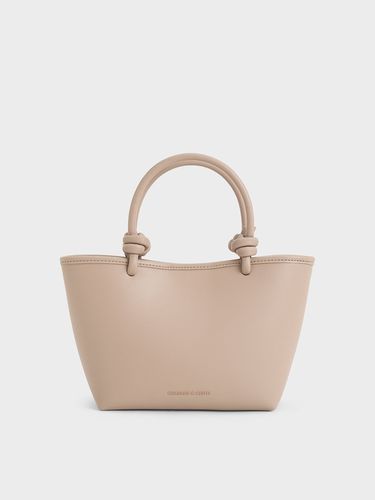 Charles & Keith - Sabine Knotted-Handle Tote Bag - Charles & Keith - Modalova