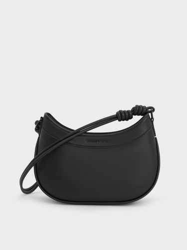 Charles & Keith - Sabine Knotted-Strap Curved Shoulder Bag - Charles & Keith - Modalova