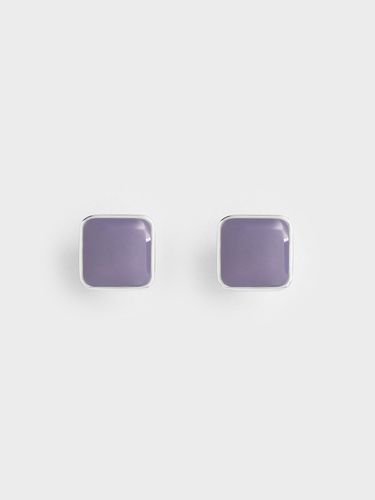 Charles & Keith - Ellowyn Square Stud Earrings - Charles & Keith - Modalova