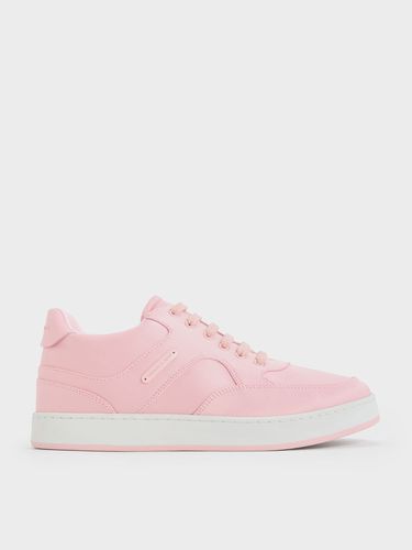 Charles & Keith - Satin Low-Top Sneakers - Charles & Keith - Modalova