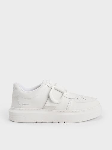 Charles & Keith - Gabine Leather Low-Top Sneakers - Charles & Keith - Modalova