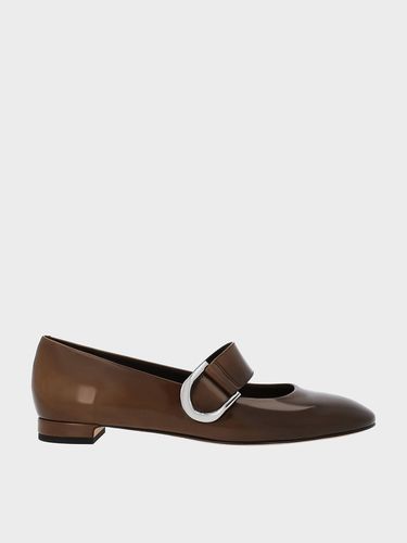 Charles & Keith - Gabine Leather Mary Janes - Charles & Keith - Modalova