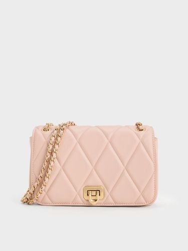 Charles & Keith - Arwen Diamond-Quilt Shoulder Bag - Charles & Keith - Modalova