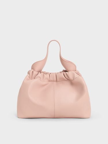 Charles & Keith - Ally Ruched Slouchy Chain-Handle Bag - Charles & Keith - Modalova