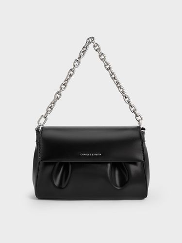 Charles & Keith - Calla Front Flap Chain-Handle Bag - Charles & Keith - Modalova