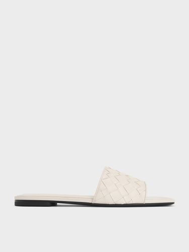 Charles & Keith - Ivette Woven Slide Sandals - Charles & Keith - Modalova