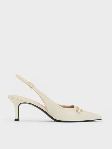 Charles & Keith - Leslie Metallic-Accent Slingback Pumps - Charles & Keith - Modalova