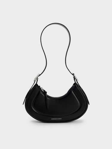 Charles & Keith - Petra Curved Shoulder Bag - Charles & Keith - Modalova