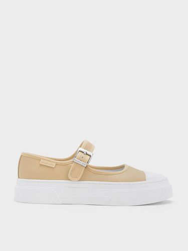 Charles & Keith - Two-Tone Mary Jane Sneakers - Charles & Keith - Modalova