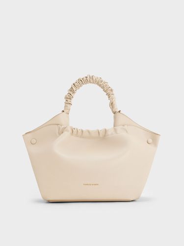 Charles & Keith - Eve Ruched-Handle Tote Bag - Charles & Keith - Modalova