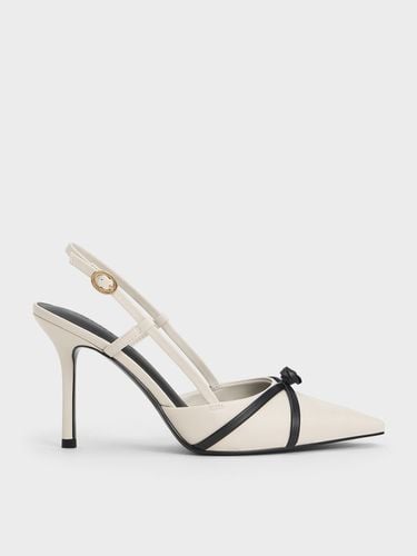 Charles & Keith - Rose Pointed-Toe Slingback Pumps - Charles & Keith - Modalova