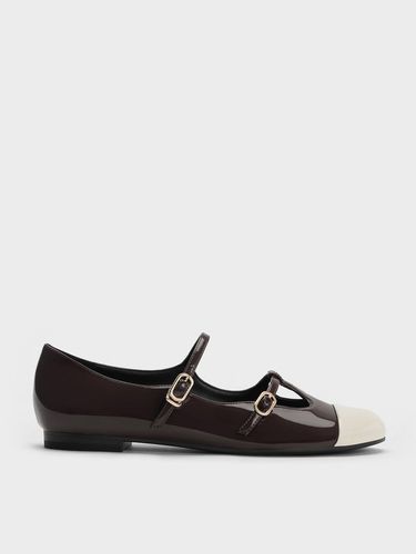 Charles & Keith - Double-Strap T-Bar Mary Janes - Charles & Keith - Modalova