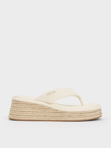 Charles & Keith - Espadrille Thong Sandals - Charles & Keith - Modalova