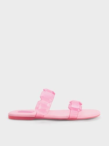 Charles & Keith - Fia Gem-Strap Slide Sandals - Charles & Keith - Modalova