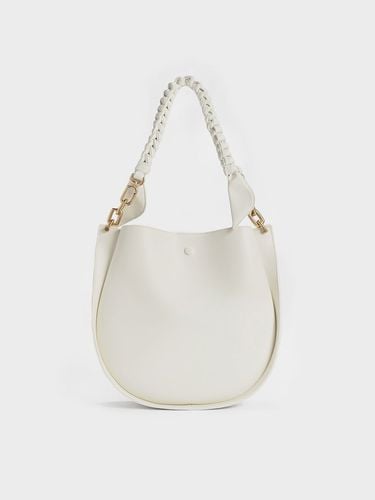 Charles & Keith - Cleona Braided Handle Shoulder Bag - Charles & Keith - Modalova