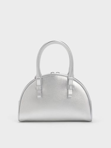 Charles & Keith - Halbmondförmige Bowlingtasche aus Leder - Charles & Keith - Modalova