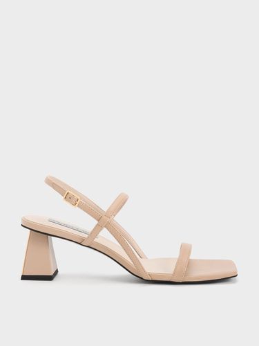 Charles & Keith - Square-Toe Strappy Sandals - Charles & Keith - Modalova