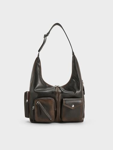 Charles & Keith - Thora -Pocket Hobo Bag - Charles & Keith - Modalova