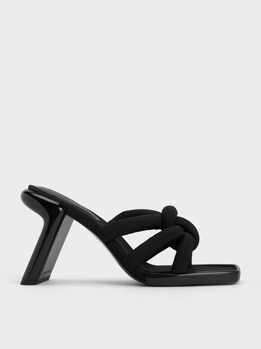 Charles & Keith - Toni Knotted Puffy-Strap Mules - Charles & Keith - Modalova