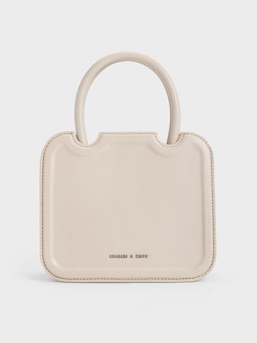 Charles & Keith - Perline Sculptural Top Handle Bag - Charles & Keith - Modalova