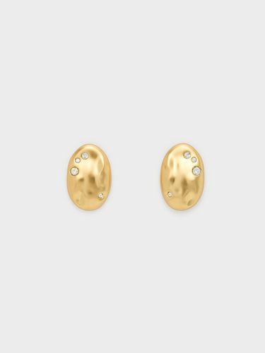 Charles & Keith - Ottilie Crystal Sculptural Stud Earrings - Charles & Keith - Modalova