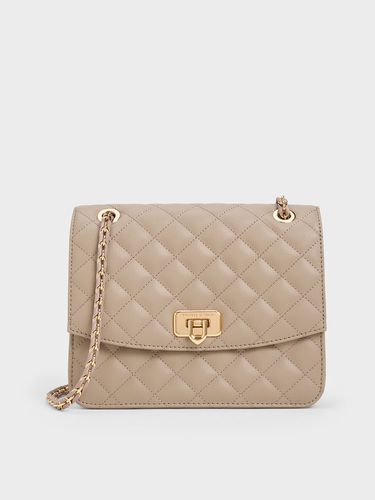 Charles & Keith - Cressida Quilted Chain Strap Bag - Charles & Keith - Modalova