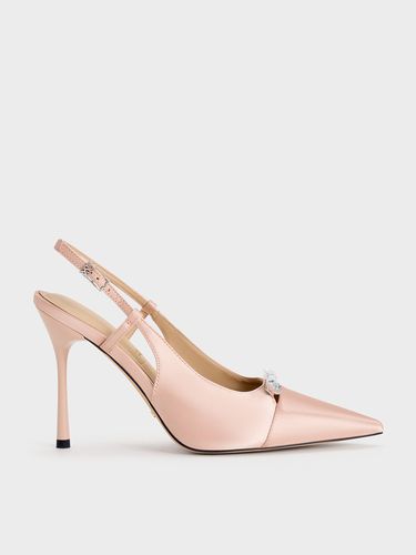 Charles & Keith - Recycled Polyester Bow Slingback Pumps - Charles & Keith - Modalova