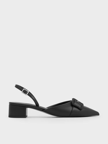 Charles & Keith - Woven-Buckle Slingback Pumps - Charles & Keith - Modalova