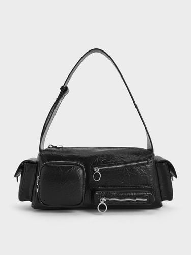 Charles & Keith - Mathilda Multi-Pocket Shoulder Bag - Charles & Keith - Modalova