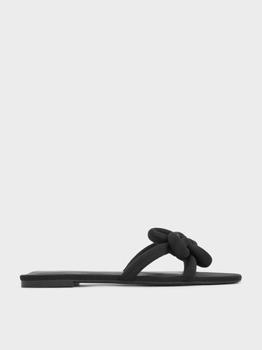 Charles & Keith - Clover-Knot Slide Sandals - Charles & Keith - Modalova