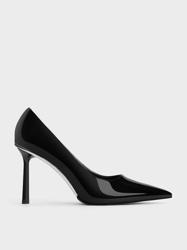 Charles & Keith - Patent Pointed-Toe Stiletto Heels - Charles & Keith - Modalova