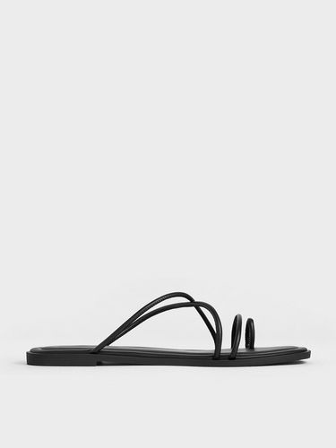 Charles & Keith - Meadow Strappy Toe-Ring Sandals - Charles & Keith - Modalova