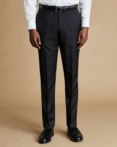 Men's Natural Stretch Twill Suit Trousers - , 30/30 by - Charles Tyrwhitt - Modalova
