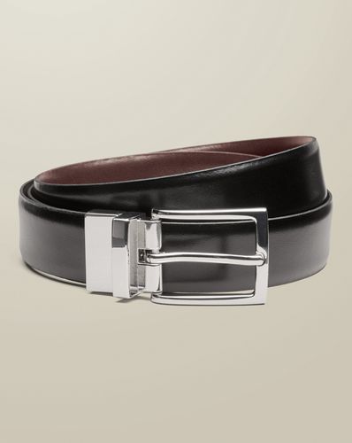 Men's Leather Reversible Belt - & Brown, 30 by - Charles Tyrwhitt - Modalova
