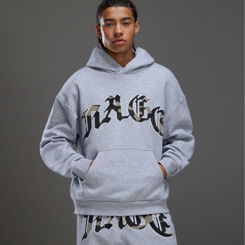 Sudadera con capucha y estampado - Cropp - Modalova