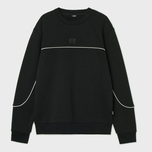 Cropp - Sudadera con parche - Negro - Cropp - Modalova