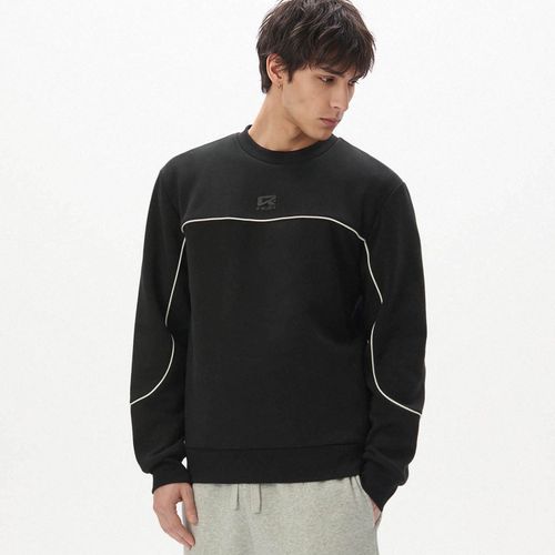 Cropp - Sudadera con parche - Negro - Cropp - Modalova