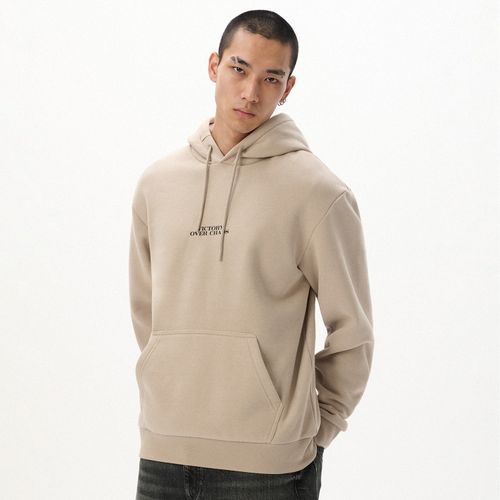 Sudadera con capucha y estampado - Cropp - Modalova