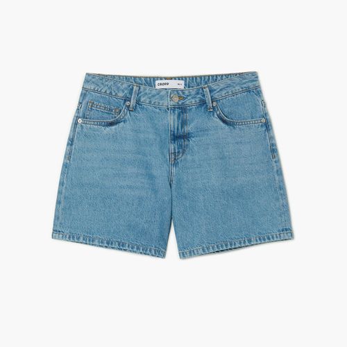 Cropp - Bermudas vaqueras - Azul - Cropp - Modalova