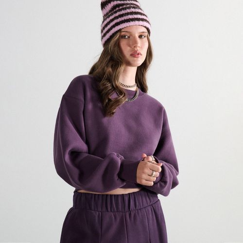 Sudadera basic lisa - Cropp - Modalova