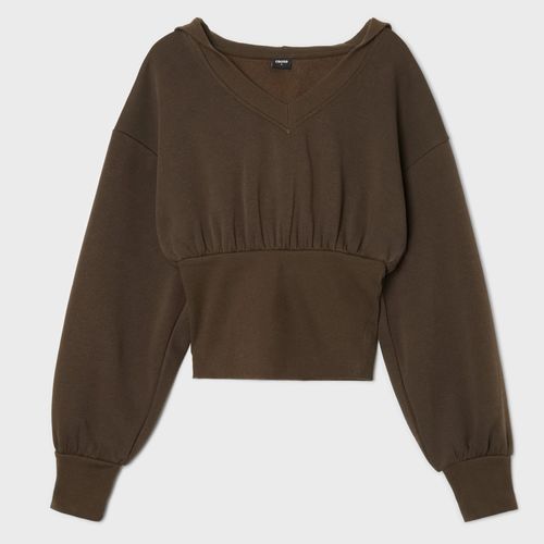 Sudadera con capucha - Cropp - Modalova
