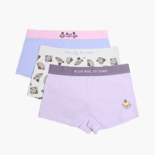 Pack de 3 bóxeres con estampado - Cropp - Modalova
