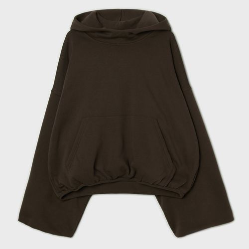 Sudadera con capucha lisa - Cropp - Modalova