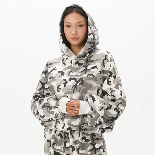 Sudadera con capucha y estampado - Cropp - Modalova