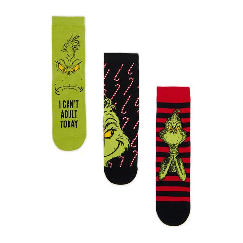 Pack de 3 pares de calcetines navideños Grinch - Cropp - Modalova