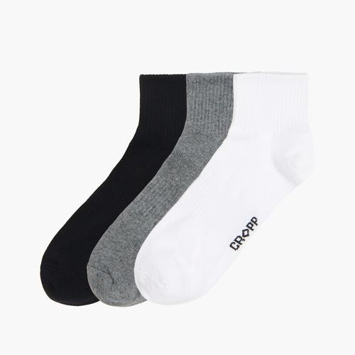 Pack de 3 pares de calcetines basic - Cropp - Modalova