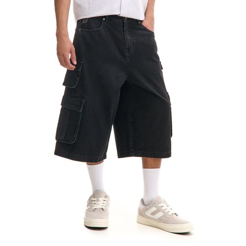 Cropp - Vaqueros cortos - Negro - Cropp - Modalova