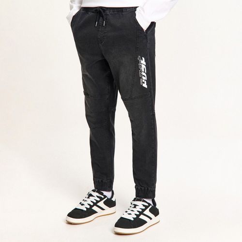 Cropp - Vaqueros jogger - Negro - Cropp - Modalova